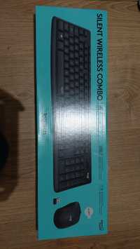 Zestaw klawiatura + mysz Silent Logitech MK295 nowy