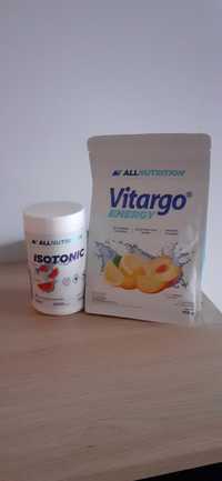 All Nutrition Vitargo energetyczne oraz  Isotonic