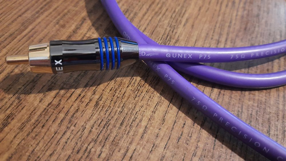 Qed Qunex P75 цифровой коаксиальный кабель б/у