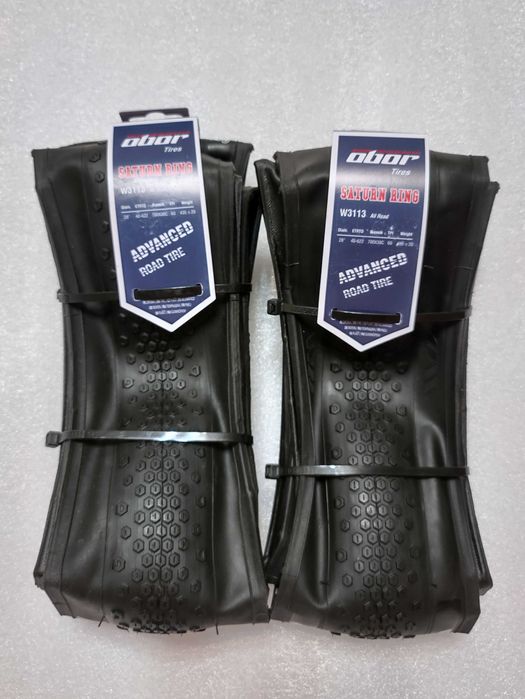 2szt Opona Gravel/Cross Obor Saturn Ring 622x40 60TPI Aramid Zwijane