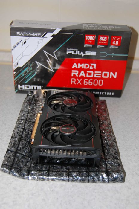 Відеокарта Sapphire Radeon RX 6600 (гарантія ROZETKA дійсна ще 1 рік)