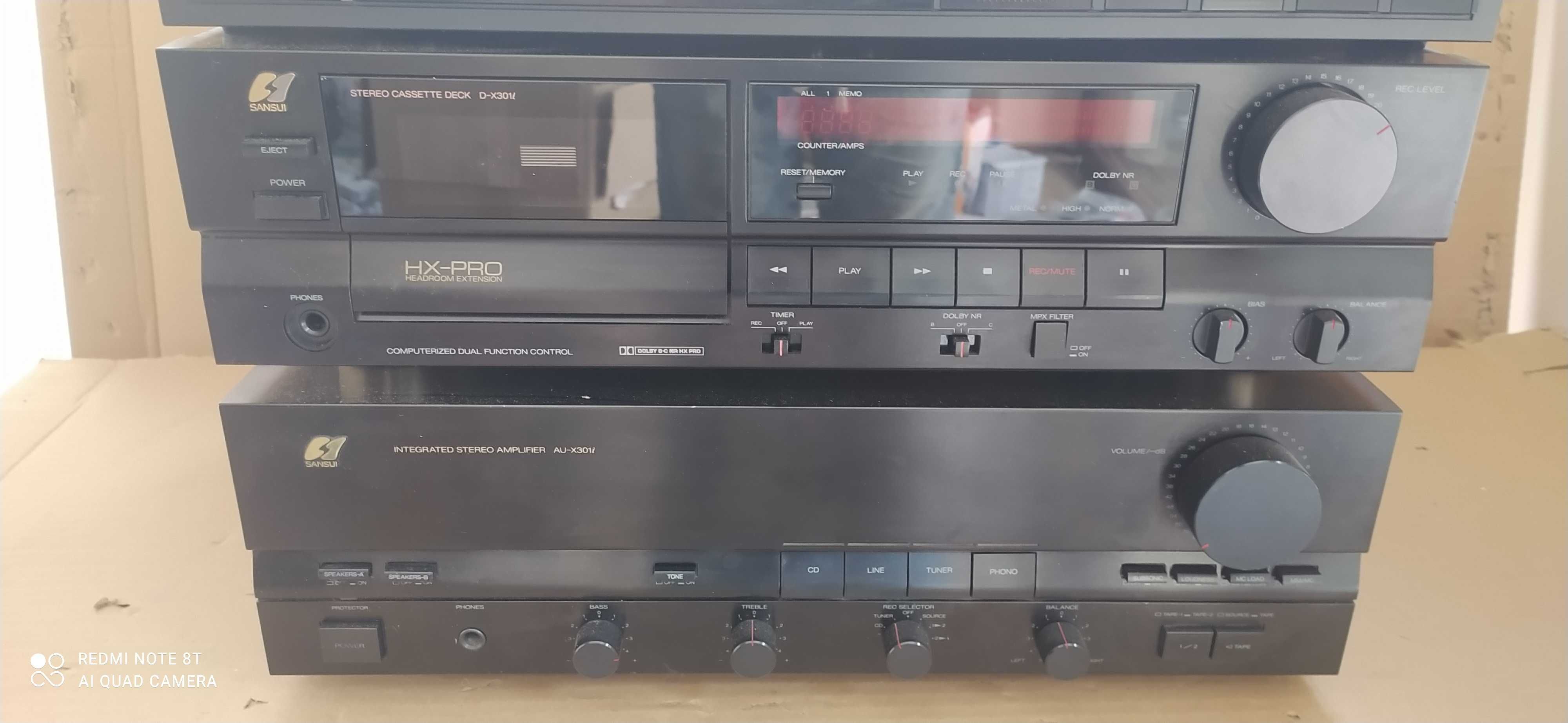 Sansui wieża segmentowa zestaw x4