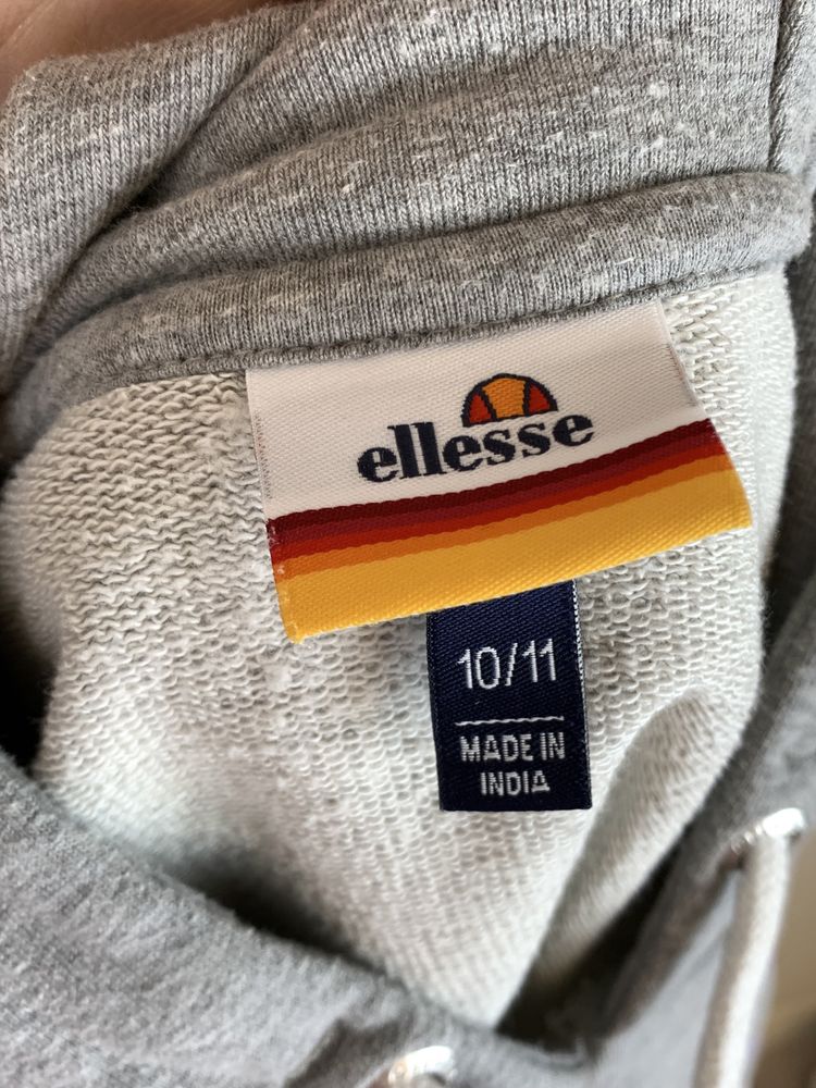 ХС Вкорочена худі толстовка кофта з лампасами Ellesse оригінал оригина