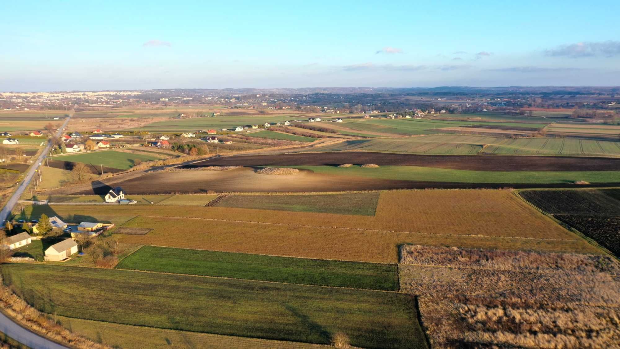 Działka pod zabudowę 7386m2 - Chotelek k. Buska-Zdroju