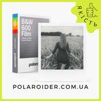 Polaroid B&W 600 Film чорно-біла ( плівка, картридж, касета)
