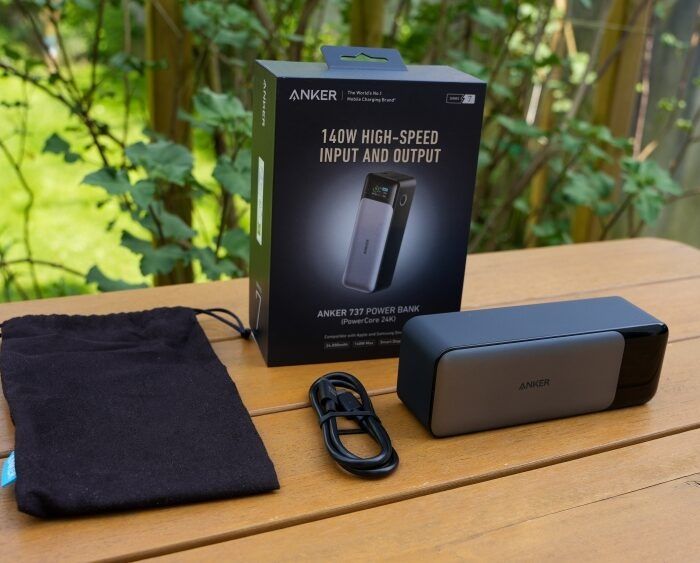 Powerbank Anker 737 24000 mAh 140W  Оригінал. В наявності.Відправляю