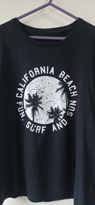 Koszulka, bluzka C&A r. L  męska czarna