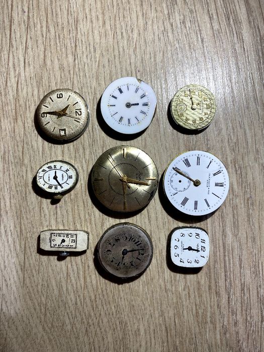 Механізми годинників Tissot, Moser, Raketa, Луч, Чайка