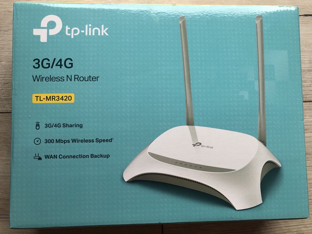 Router TP-Link TL-MR3420 WIFI 3G/4G