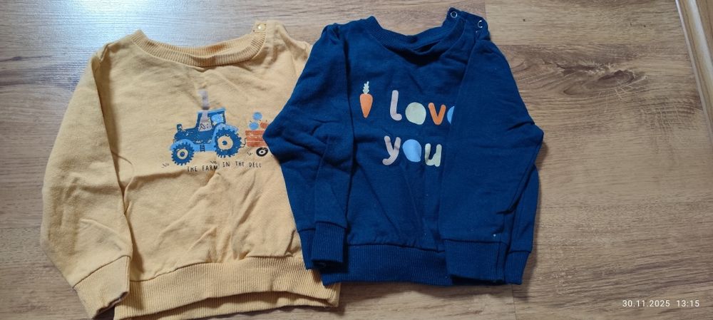 Bluzy niemowlęce bluzki z długim rękawem