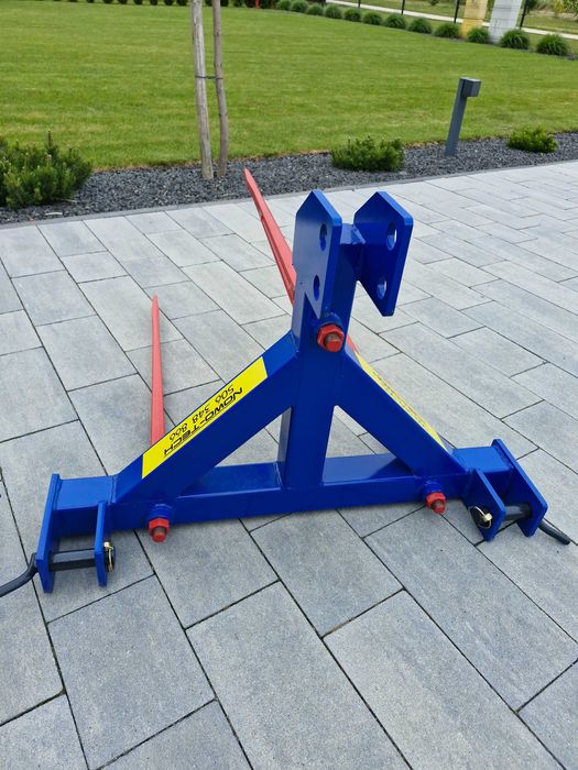 widły do bel, balotów, igła, podnośnik do siana na tył ciągnika, tuz