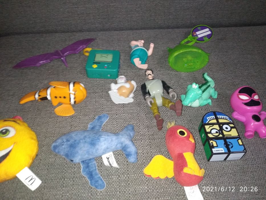 12 Bonecos Mc Donald's