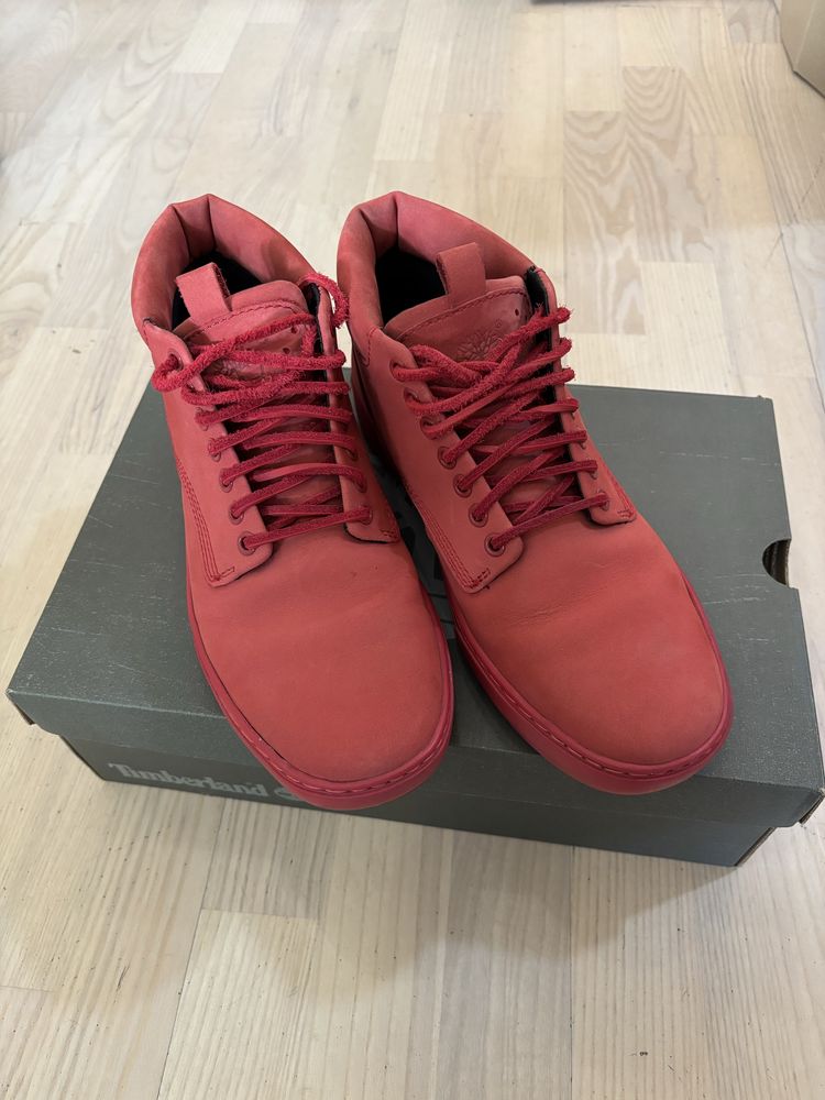 Чоловічі чоботи Timberland Adventure 2.0 Cupsole Chukka Red шкіряні