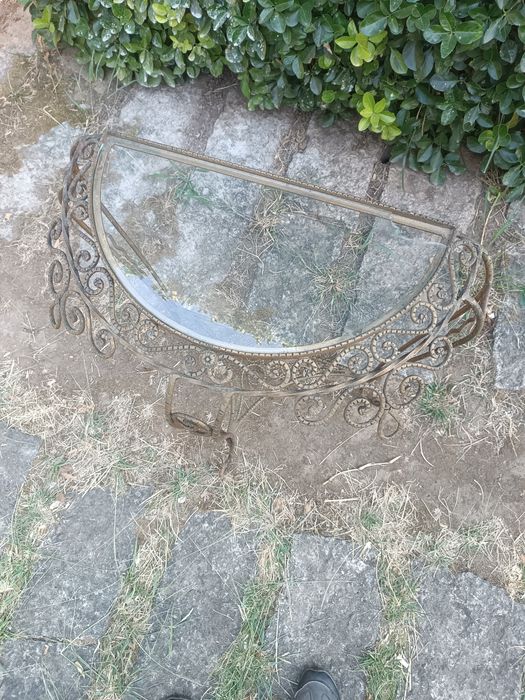 Aparador em metal, vintage