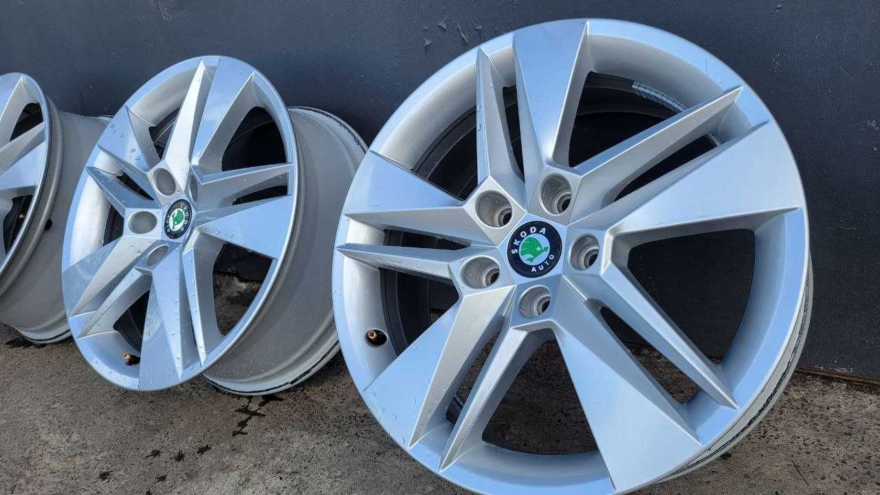 Диски R17 5/112 Skoda Kodiaq Karoq Superb Octavia A7 A8 3v0071497f 8z8