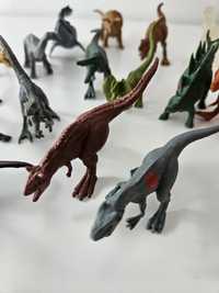 Conjunto de 14 dinossauros
