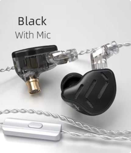 Навушники KZ ZAX black