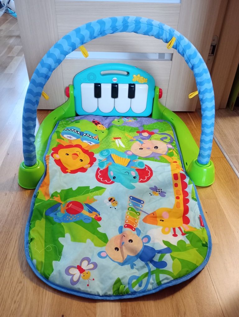 Mata Fisher price z pianinkiem