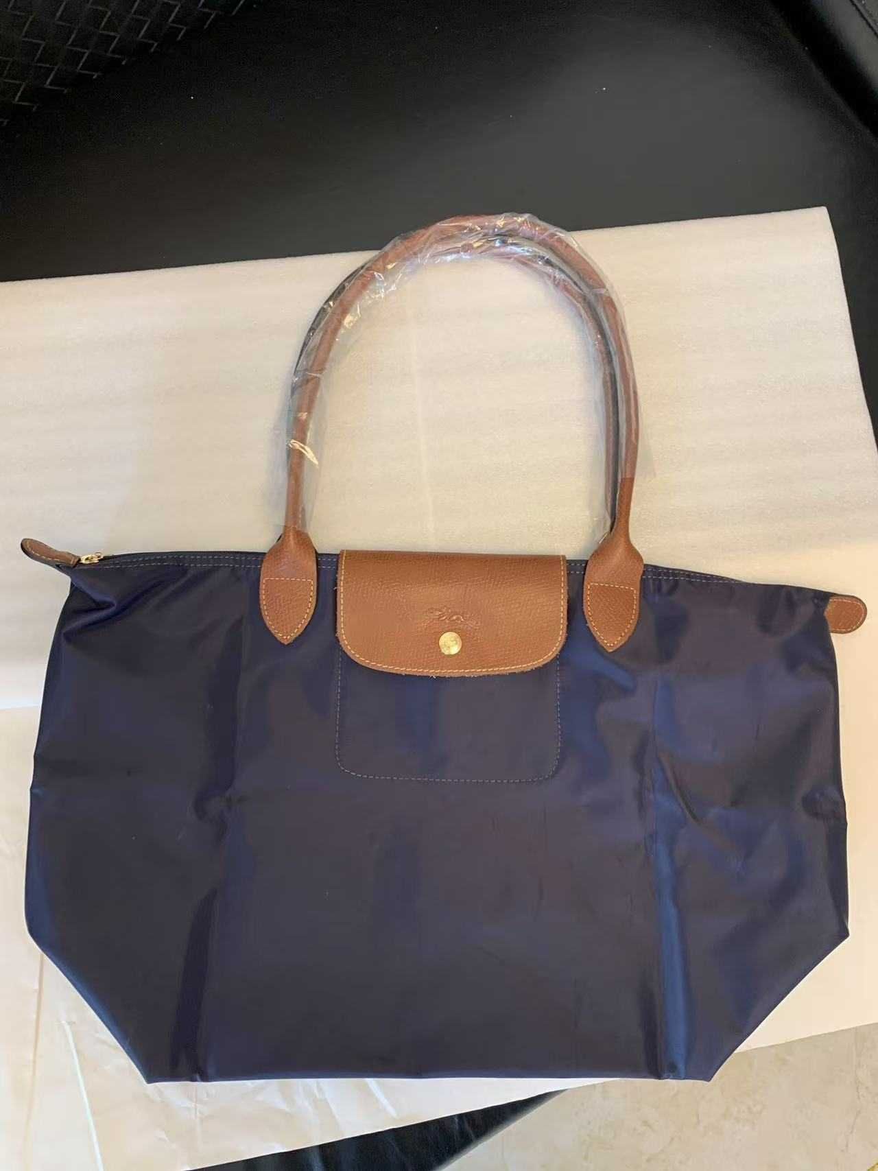 LongChamp Torebka Le Pliage Original L, kolor morza (morski niebieski)