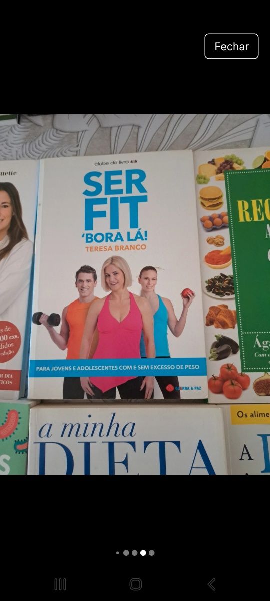 Livros saudáveis, dieta, cura