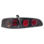 Farolins traseiros fundo preto Seat Ibiza 6L 2002 a 2008