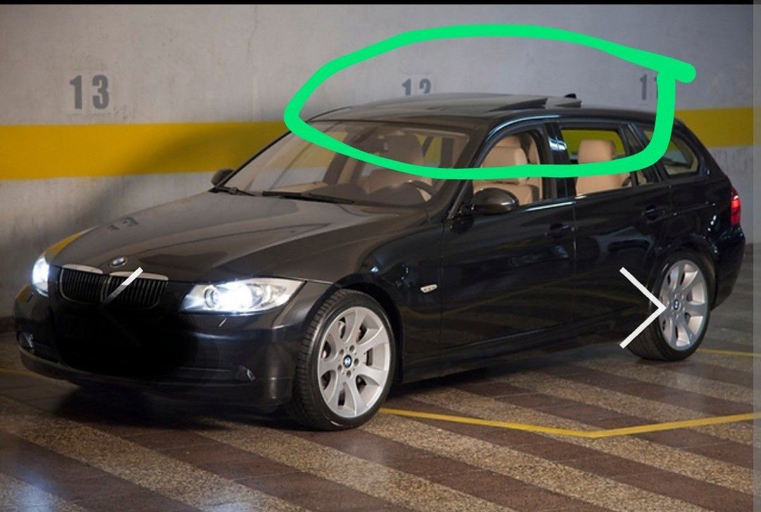 BMW E91 - frisos tejadilho