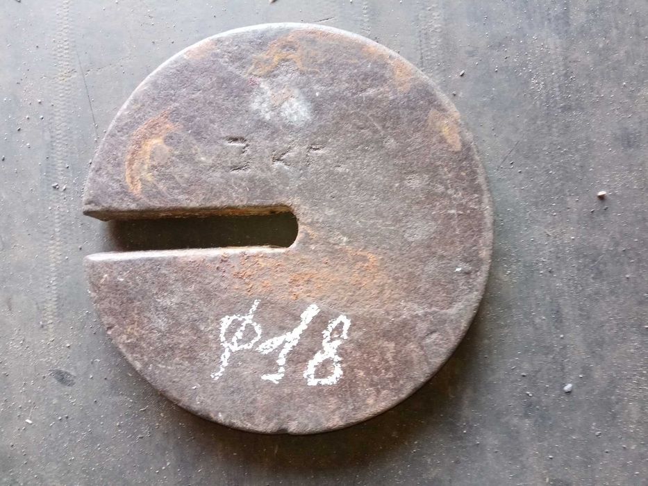 Гиря - шайба , противовес