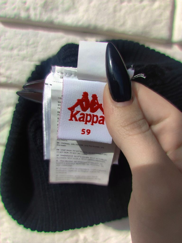 Тепла шапка Kappa оригінал