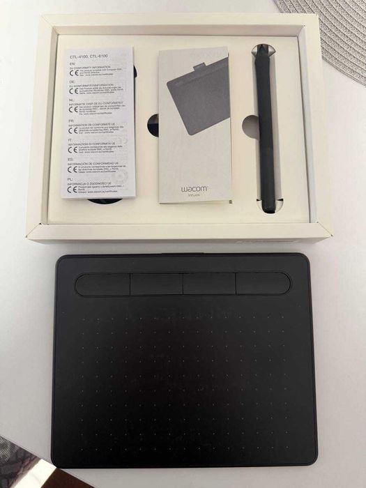 Графічний планшет (стан як новий)Wacom Intuos S (CTL-4100K-N)