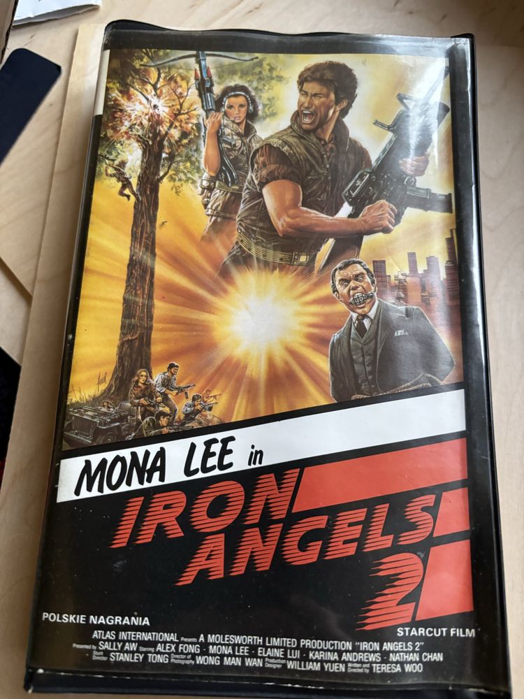 Żelazne anioły 2 kaseta vhs Mona Lee