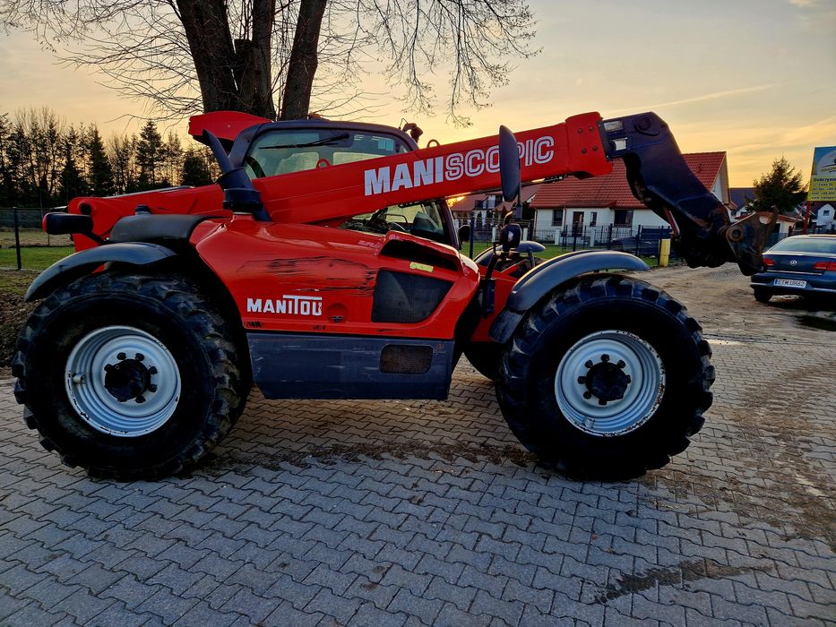 Manitou MLT 735-120 LSU 2010r Bardzo ładny stan Brutto Perkins Jcb