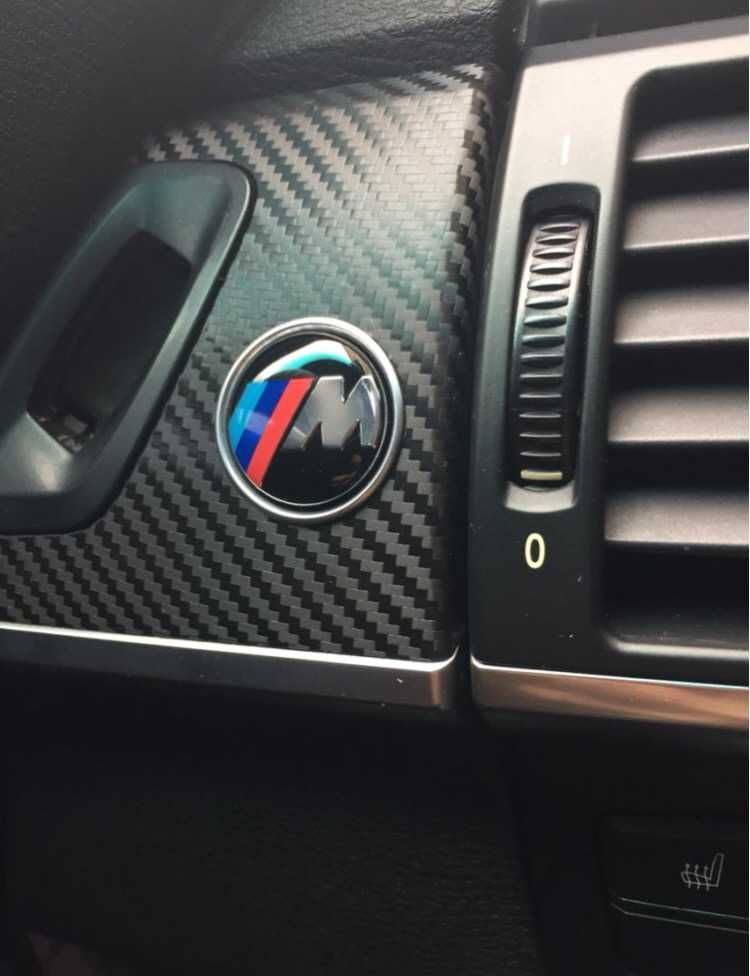 Наклейка старт стоп start stop M BMW E60 E90 F01 F10 F15 F25 F30 БМВ