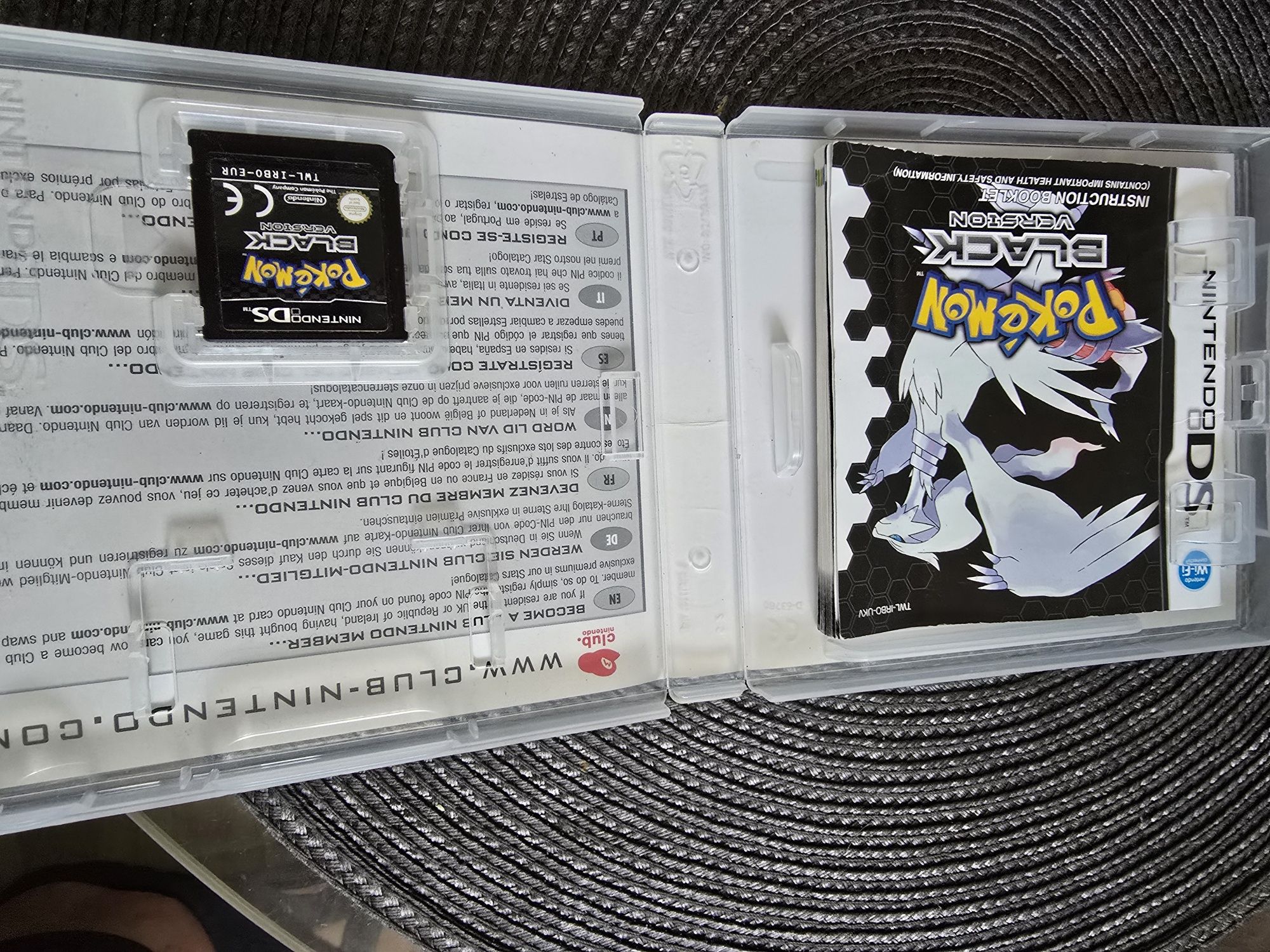 Pokemon black version Nintendo ds
