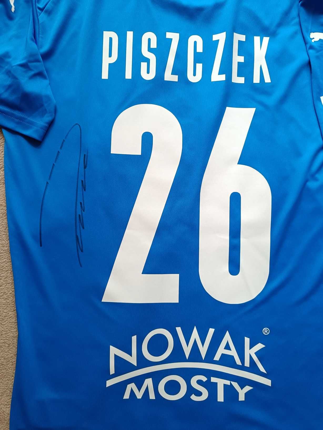 Koszulka LKS Goczałkowice Zdrój ŁUKASZ PISZCZEK autograf