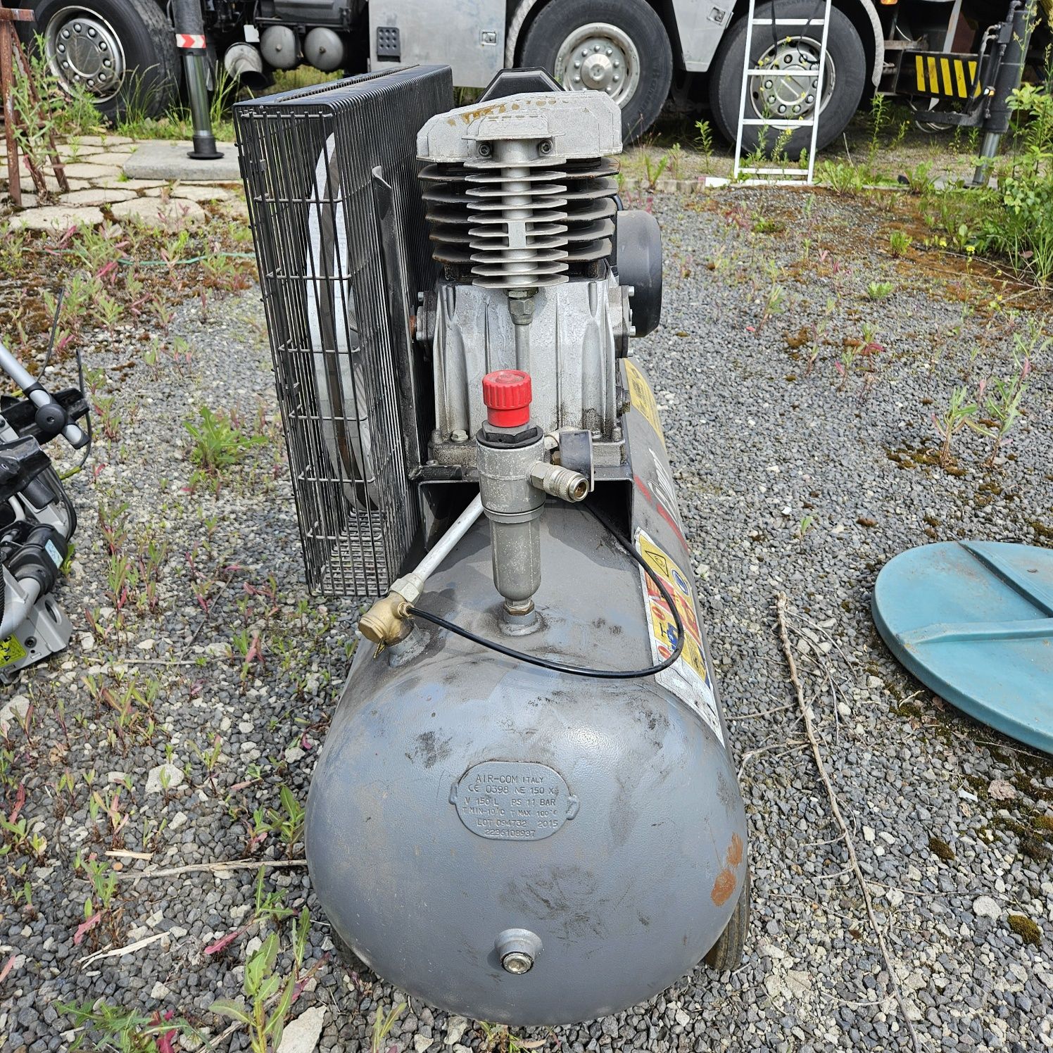 Kompresor tłokowy 150l Evert