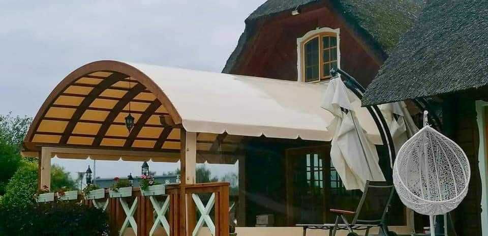 Ścianki z plandeki z folia przeźroczysta