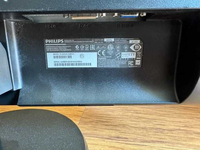 Монитор 23.6" LED TN+film, Philips 243V5L