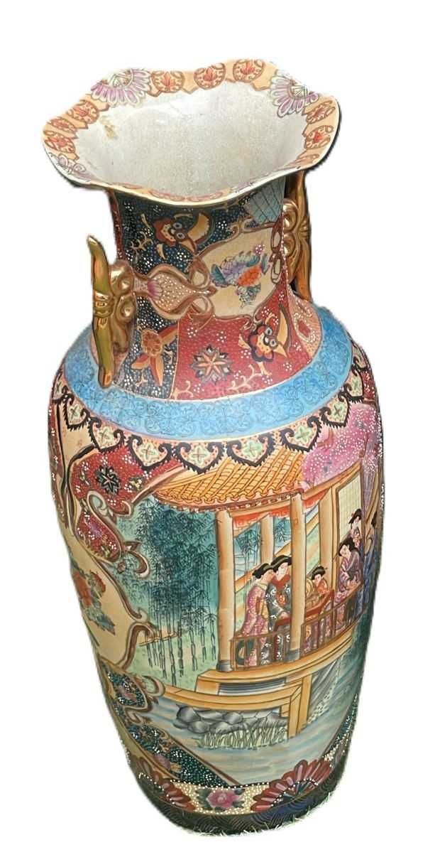 Jarrões chineses, loiça do  final sec XX