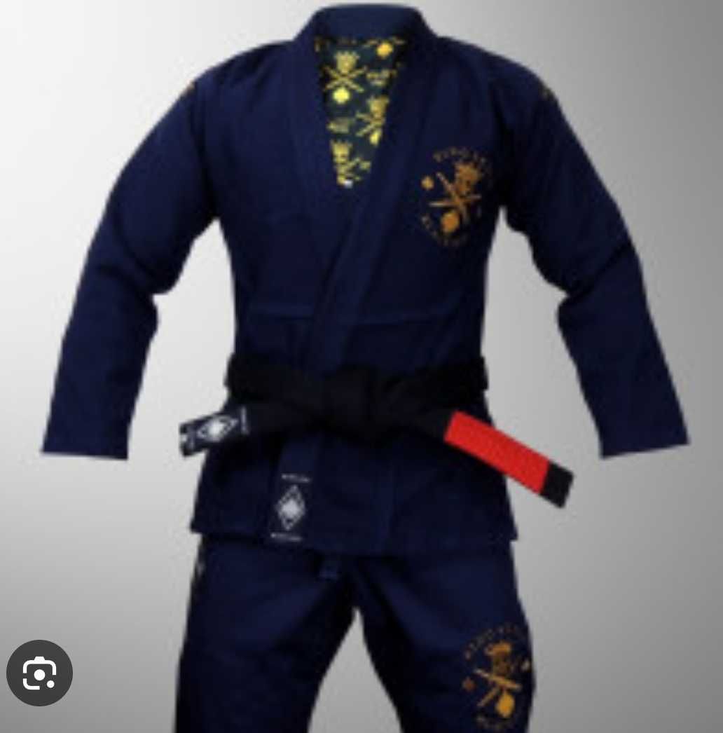 Kimono jiu-jitsu King skull