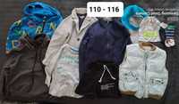 Пакет одежды размер 98-104, размер 110-116
