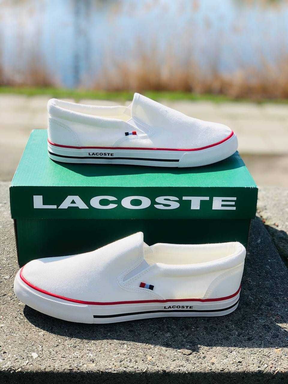Мокасины Lacoste мужские летние Комфорт и стиль! Супер предложение!