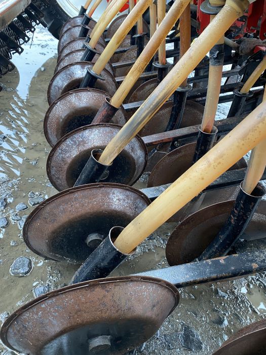 Сівалка дискова 2.5м SIMULTA причіпна з міндобривом Сімульта-туме-юко