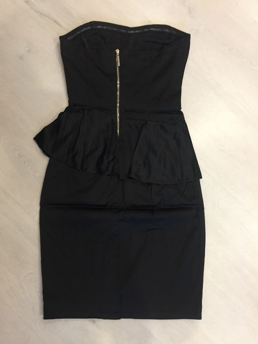 Фирменное черное платье Love Republic (размер 40-42, XS-S), вечернее