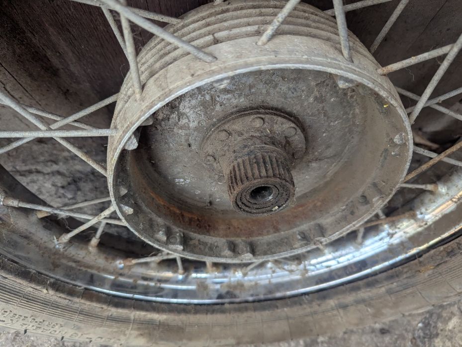 Колеса мотоцикла іж