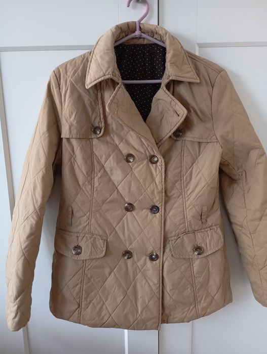 Płaszcz damski kurtka pikowana na wiosnę Dunnes Stores rozmiar 38