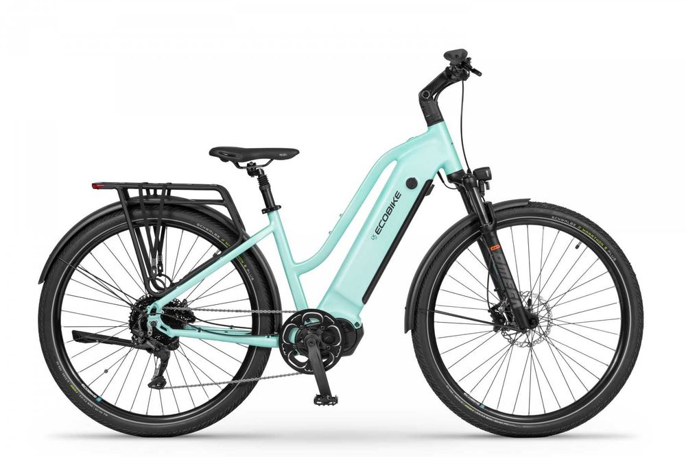 Rower elektryczny Ecobike LX 500 720Wh Miętowy