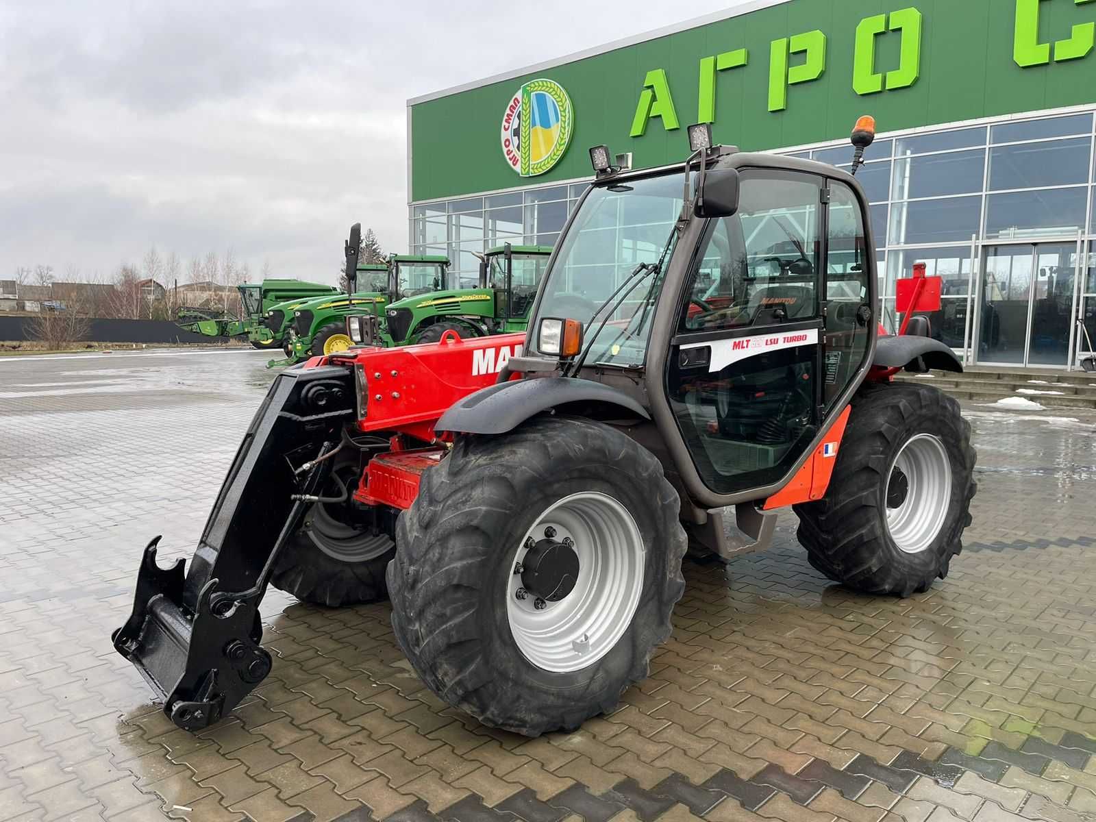 телескопічний навантажувач Manitou 627 - 2008 рік