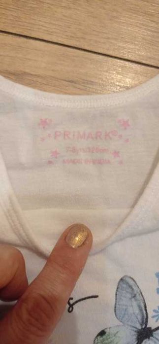 Koszulka na szerokich ramiączkach Primark 116/122/128