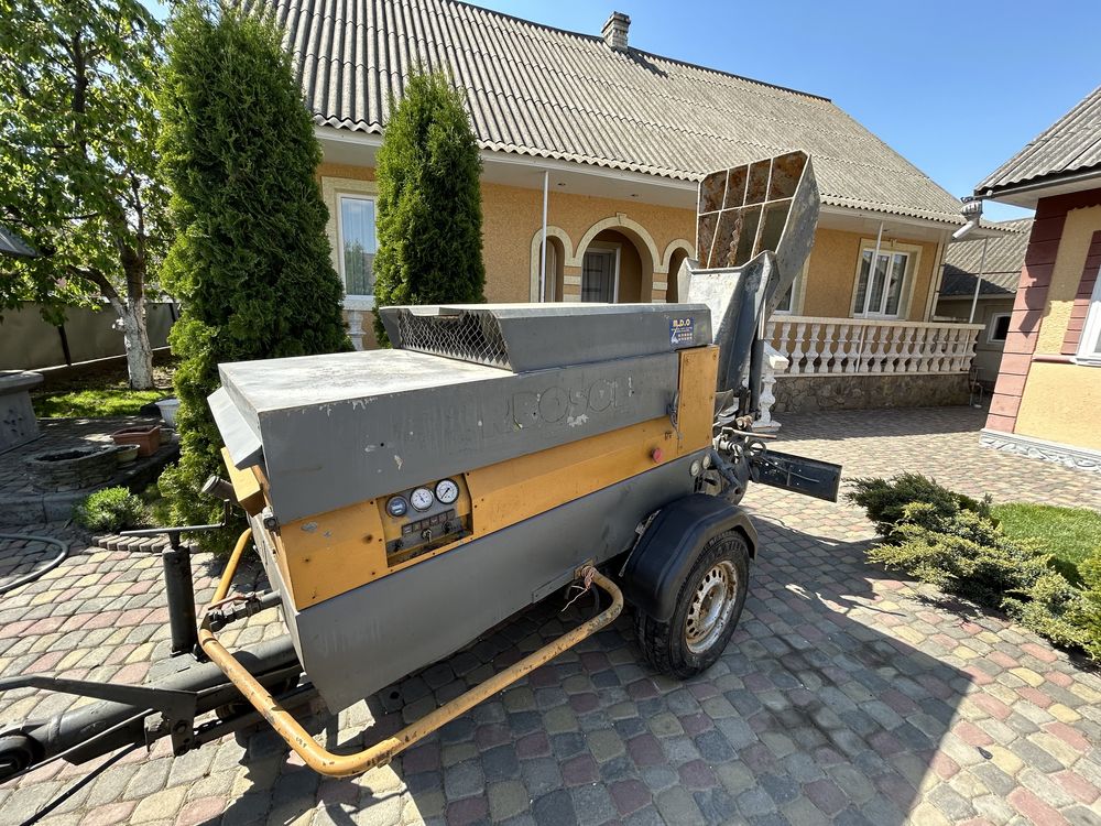 Пневмнонагнітач машинадля стяжки підлог Turbosol putzmeister brinkmann