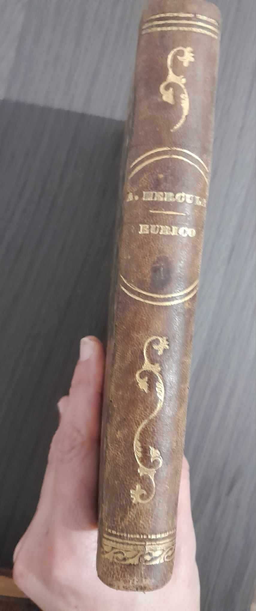 "O Monasticon - Eurico, o Presbytero" de A. Herculano - Edição 1883